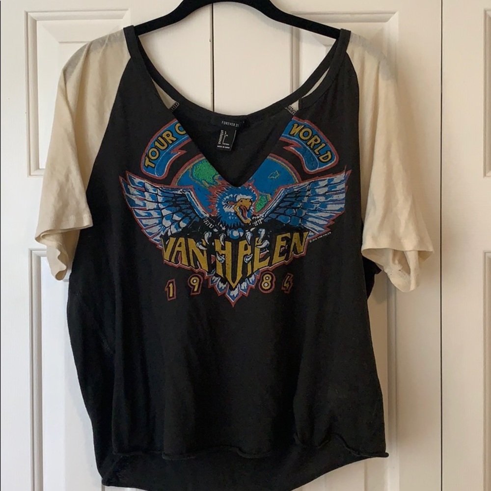 Van Halen crop shirt